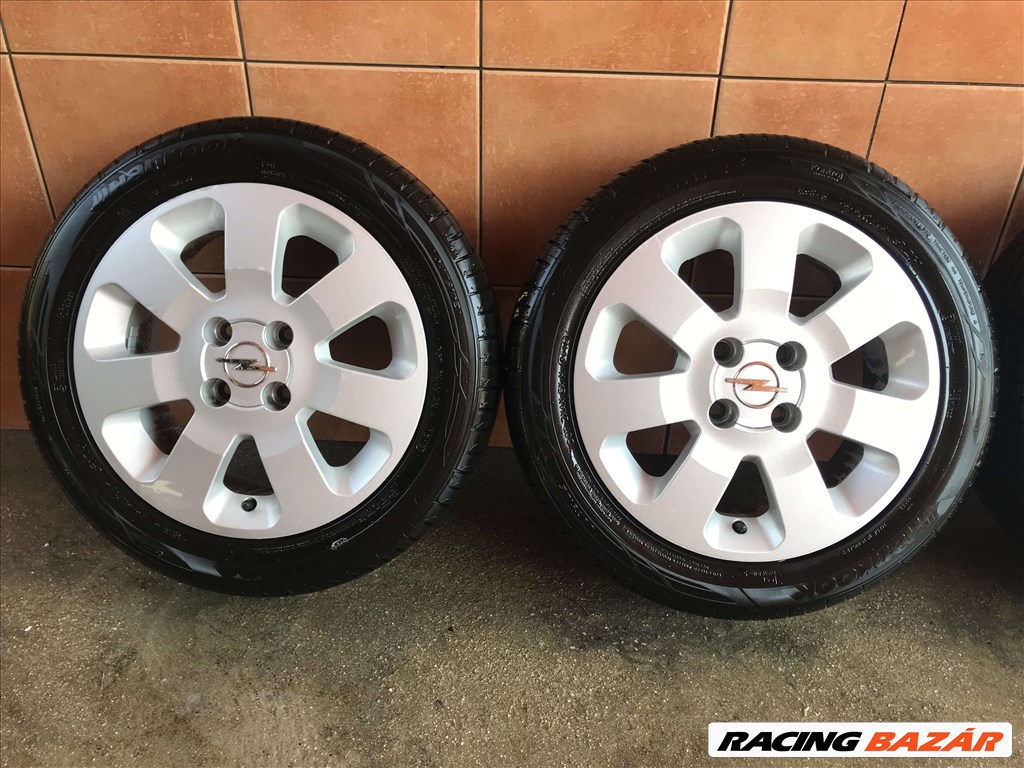 OPEL CORSA 15" ALUFELNI 4X100 NYÁRI 185/55R15 GUMIVAL OLCSÓN!!!! 3. kép