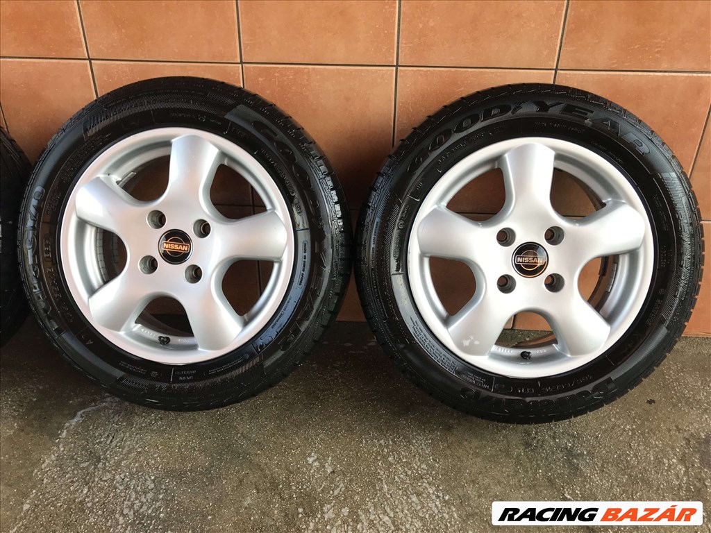  NISSAN ALMERA 15" ALUFELNI 4X114,3 NYÁRI 185/65R15 GUMIVAL OLCSÓN!!!!!!!!!! 3. kép
