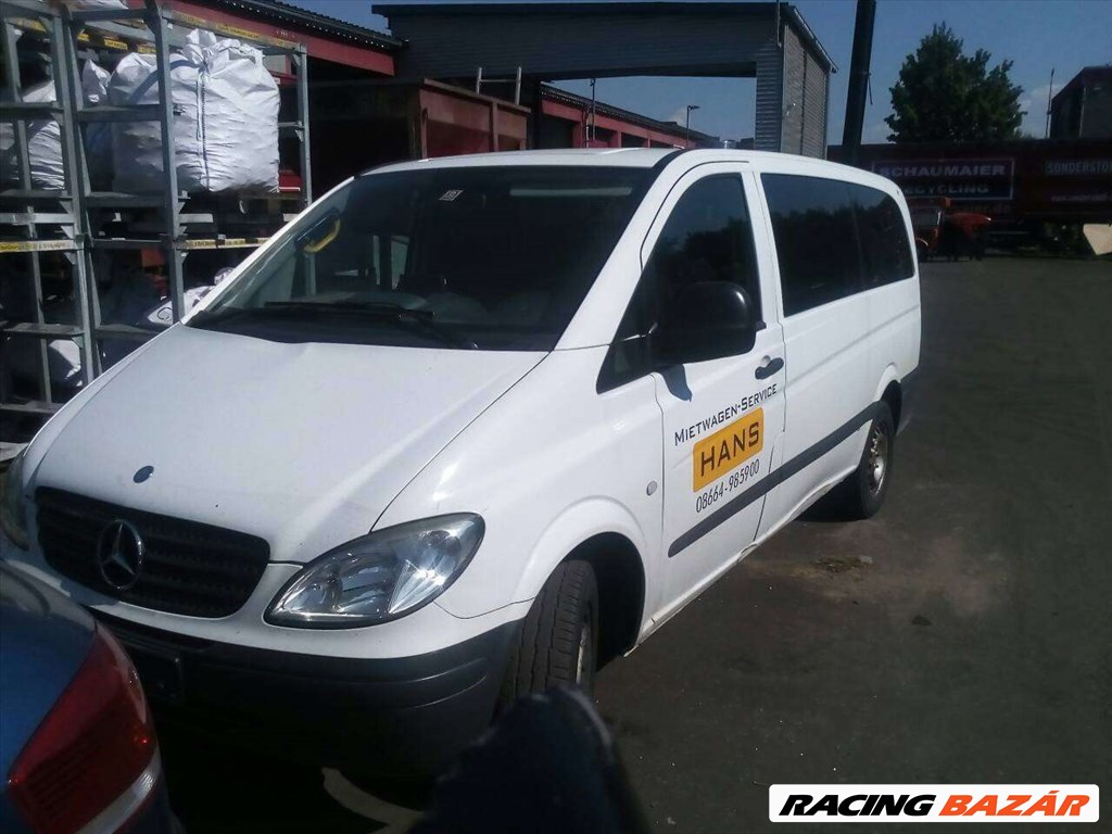 Mercedes Vito 111CDI bontás motor váltó turbó ülés lökhárító lámpa 1. kép