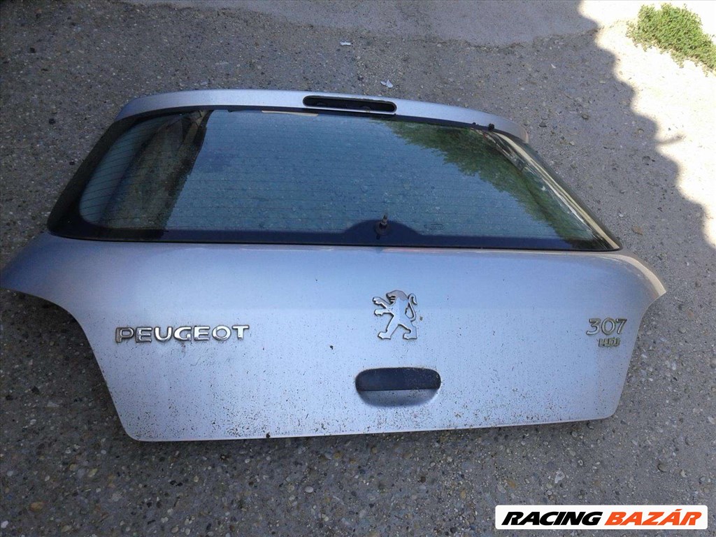 Peugeot 307 Csomagtérajtó Ezüst 1. kép