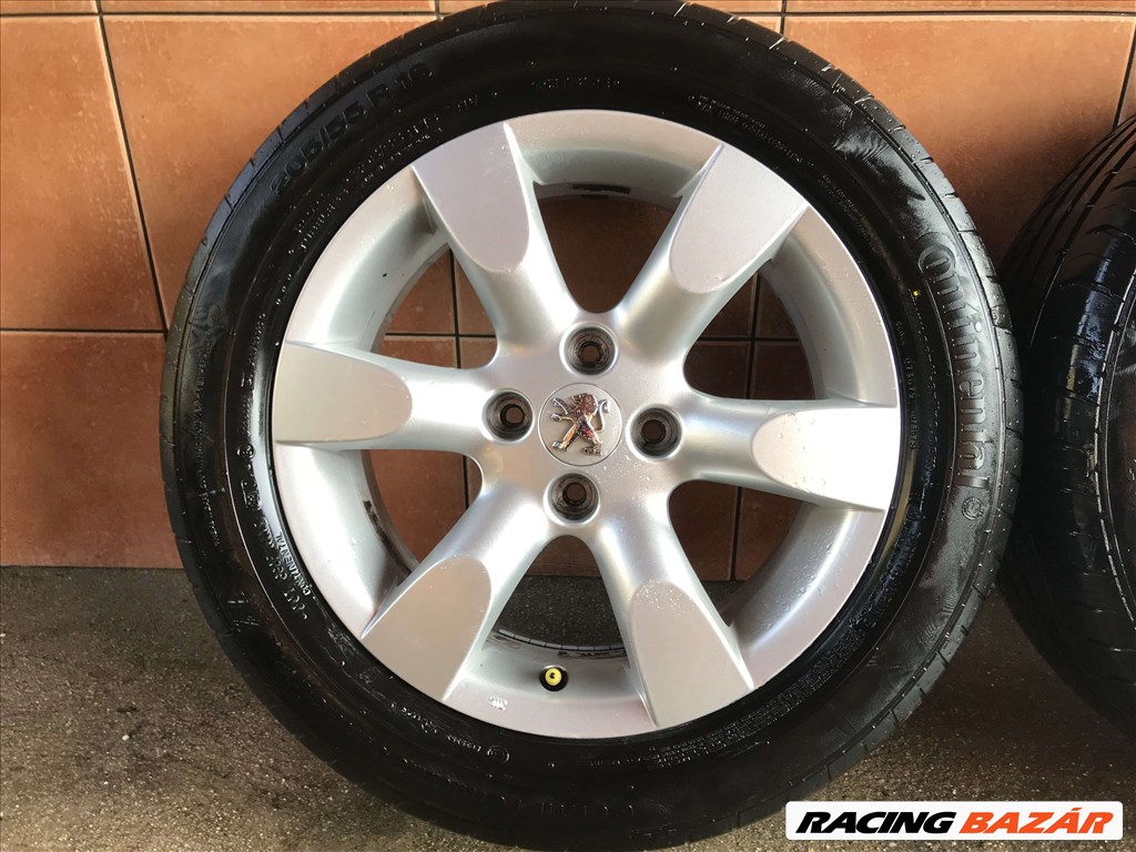  PEUGEOT 307 16" ALUFELNI 4X108 NYÁRI 205/55R16 GUMIVAL OLCSÓN!!!! 4. kép