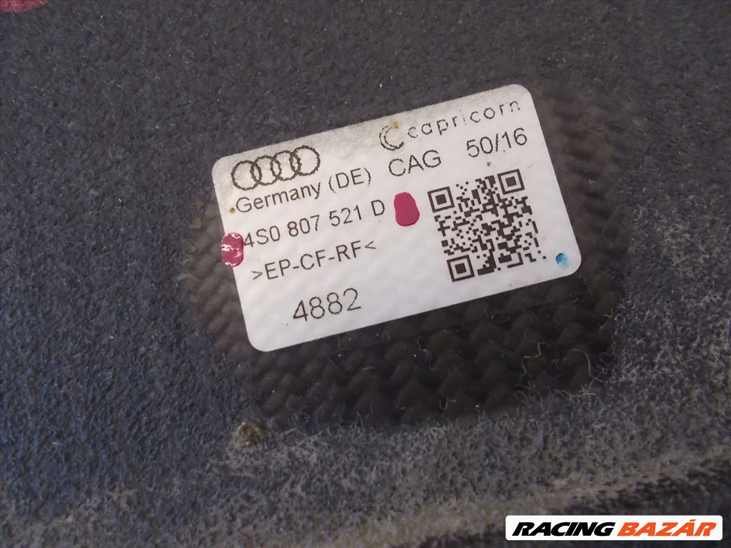 AUDI R8 4S0 hátsó lökhárító szegély 2016-2019 4S0807521D 6. kép