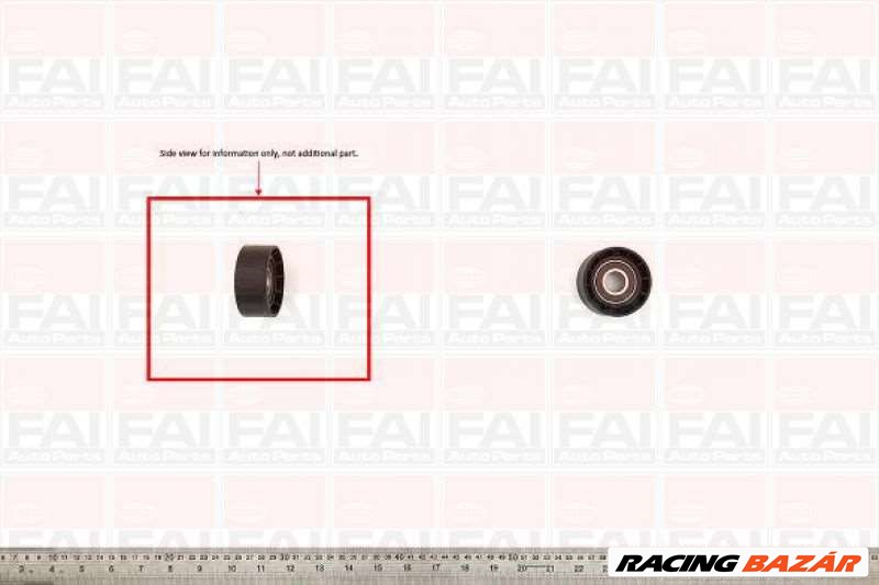 FAI AutoParts T1017 Generátor/klíma szíj vezetőgörgő - RENAULT, VOLVO, OPEL, VAUXHALL, NISSAN, DACIA 1. kép