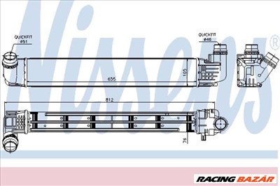 NISSENS 96533 Intercooler - DACIA, RENAULT