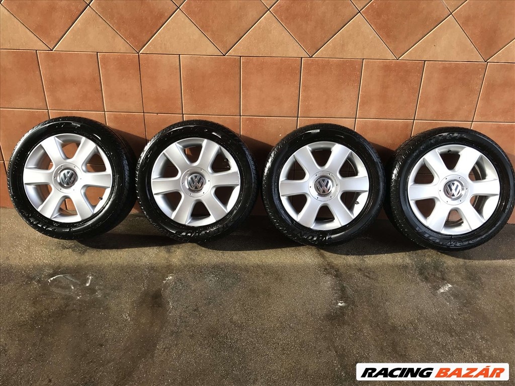  VW TOURAN 16" ALUFELNI 5X112 NYÁRI 205/55R16 GUMIVAL OLCSÓN!!! 1. kép