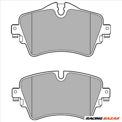 DELPHI lp2717 Fékbetét - MINI, BMW