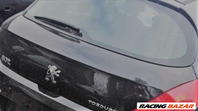 Peugeot 308 Csomagtér Ajtó Fekete