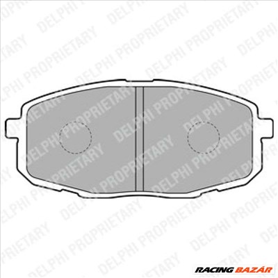DELPHI LP1819 Fékbetét - KIA, HYUNDAI