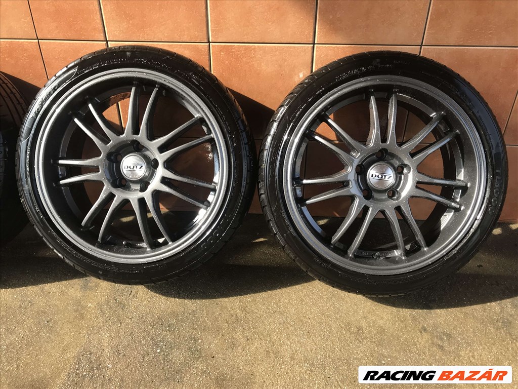  DOTZ 18" ALUFELNI 5X112 NYÁRI 225/40R18 GUMIVAL OLCSÓN!!!!! 3. kép