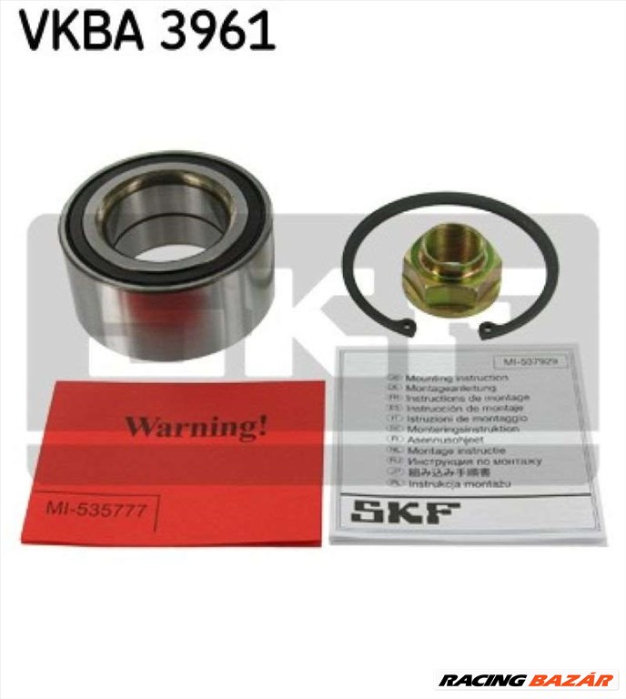 SKF VKBA 3961 Kerékcsapágy készlet - HONDA 1. kép