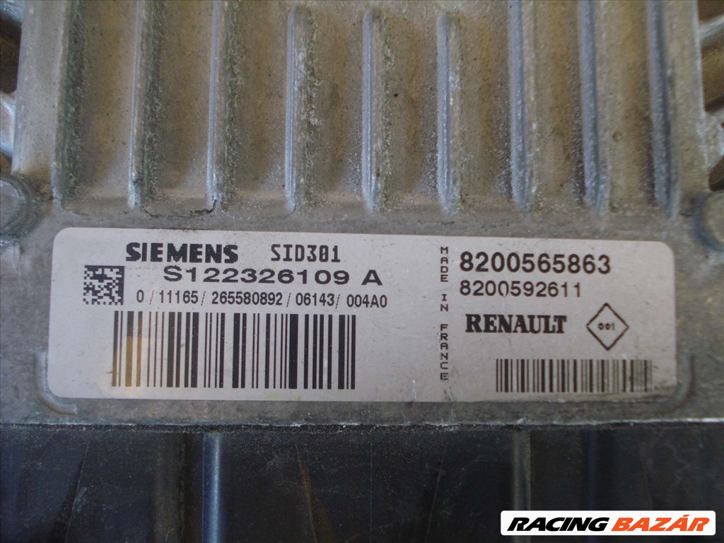 Renault Mégane II 1.5 dCi motorelektronika SIEMENS S122326109A 2. kép