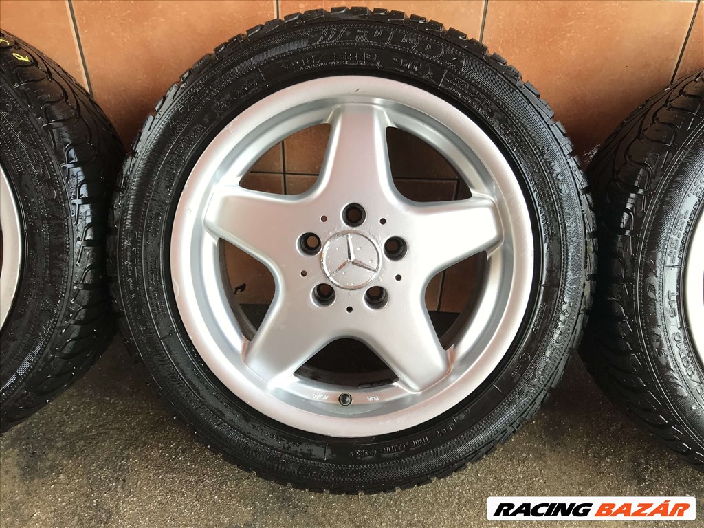  MERCEDES 16" ALUFELNI 5X112 TÉLI 205/55R16 GUMIVAL OLCSÓN!!! 4. kép