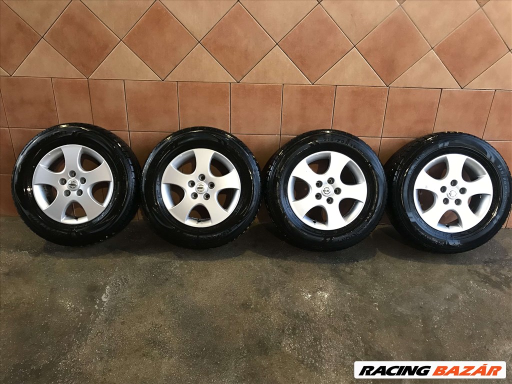  NISSAN QASHQAI 16" ALUFELNI 5X114,3 TÉLI 215/70R16 GUMIVAL OLCSÓN!!!! 1. kép