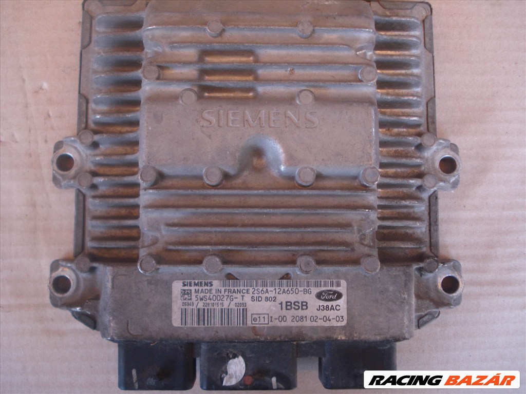 Ford Fiesta 1.4 TDCi motorelektronika Siemens 5WS4002G-T 1. kép