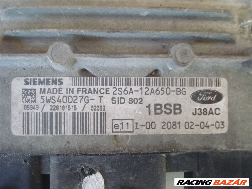 Ford Fiesta 1.4 TDCi motorelektronika Siemens 5WS4002G-T 2. kép