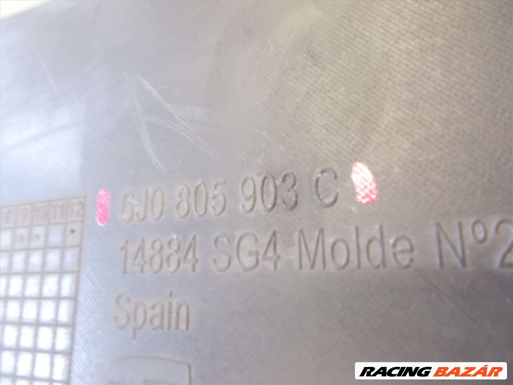 SEAT IBIZA első lökhárító szegély 2013-2017 6J0805903C 5. kép