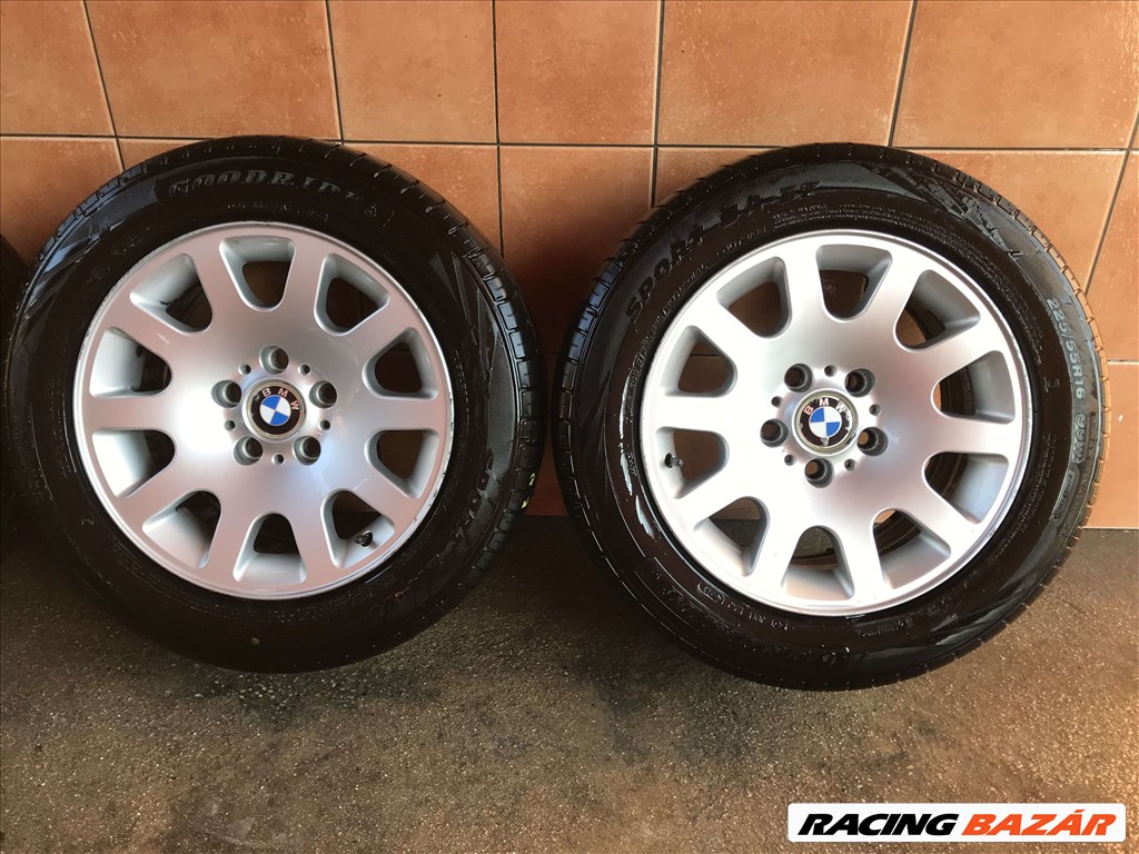  BMW E60 16" ALUFELNI 5X120 NYÁRI 225/55R16 GUMIVAL OLCSÓN!!!! 3. kép