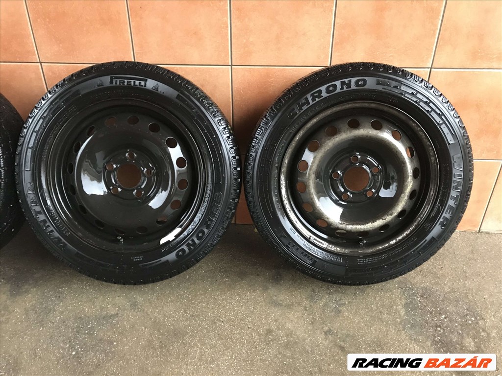 RENAULT TRAFIC 16" LEMEZFELNI 5X118 TÉLI 195/65R16C GUMIVAL OLCSÓN!!!! 3. kép