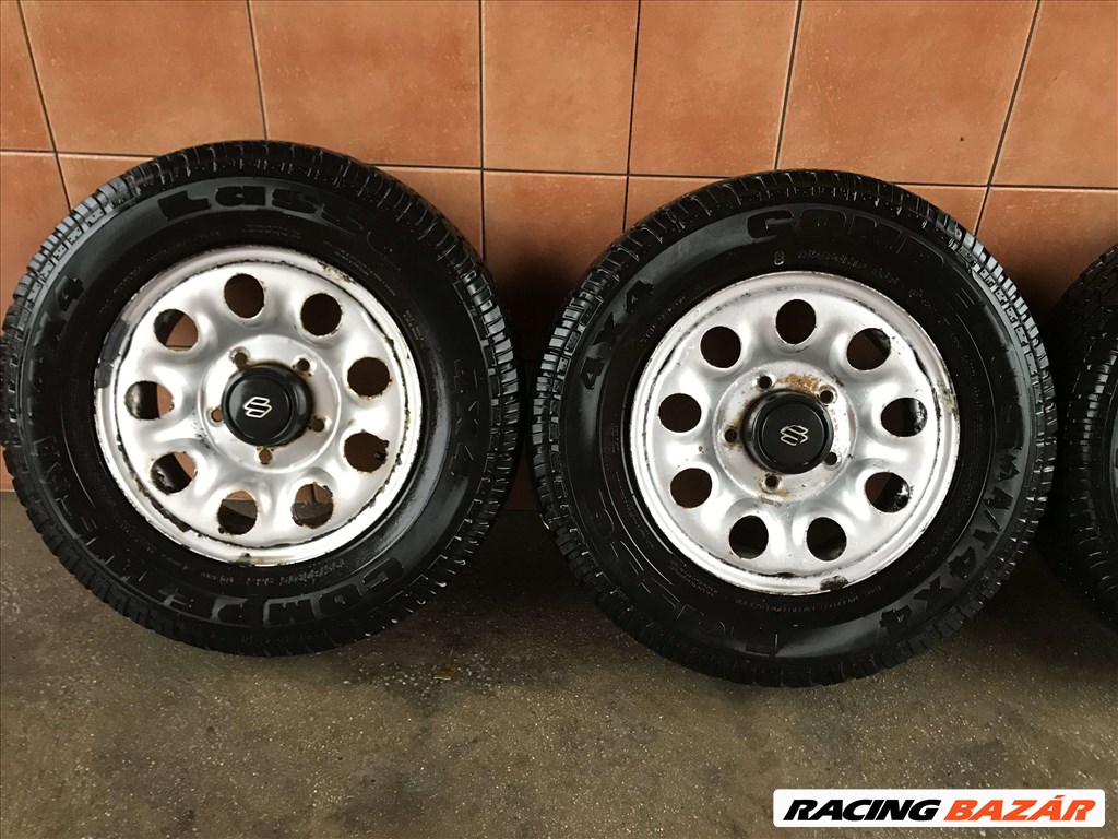  SUZUKI VITARA 15" LEMEZFELNI TÉLI M+S 195/80R15 GUMIVAL OLCSÓN!!! 2. kép