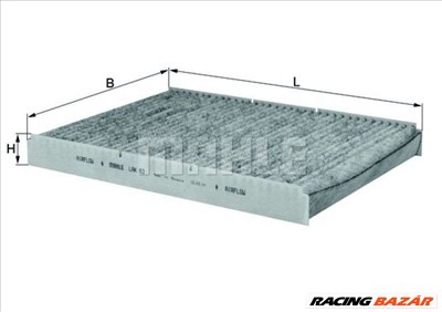 MAHLE ORIGINAL lak63 Pollenszűrő - VOLKSWAGEN, AUDI, SKODA