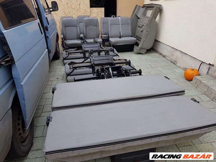 VW Transporter T5 T6 Caravelle Multivan ülés üléssor szék biztonsági öv stb 3. kép