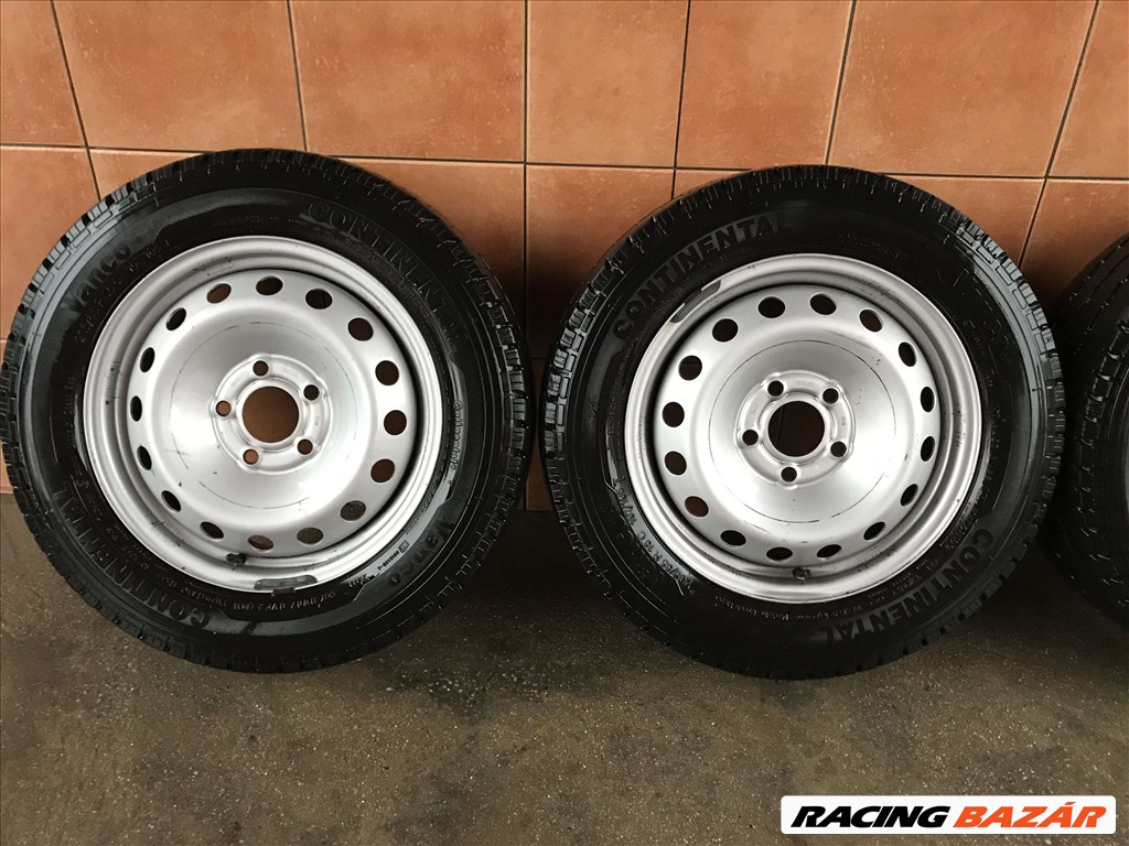  RENAULT TRAFIC 16"  LEMEZFELNI 5X118 NYÁRI 205/65R16 GUMIVAL OLCSÓN!!!! 2. kép