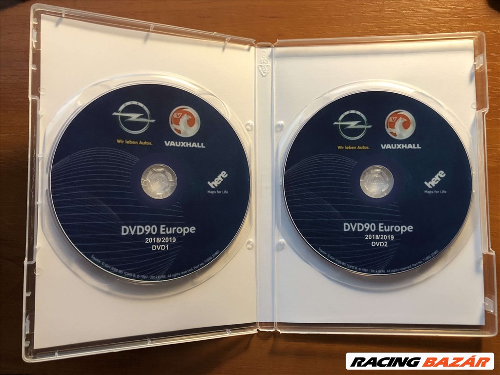 Opel DVD90 navigáció frissítés 2018/2019 2. kép