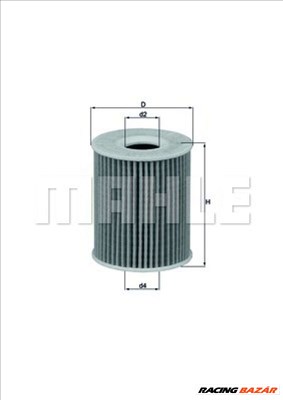 MAHLE ORIGINAL ox424d Olajszűrő - HYUNDAI, KIA