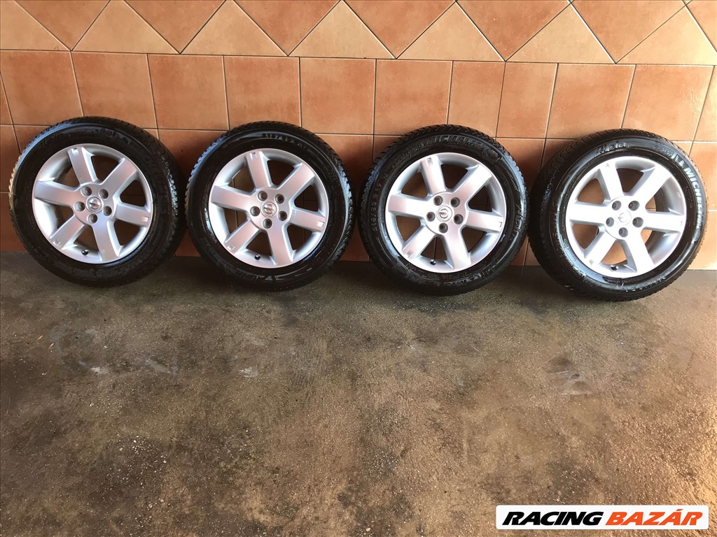  NISSAN QASHQAI 17" ALUFELNI 5X114,3 TÉLI 215/60R17 GUMIVAL OLCSÓN!!!!! 1. kép