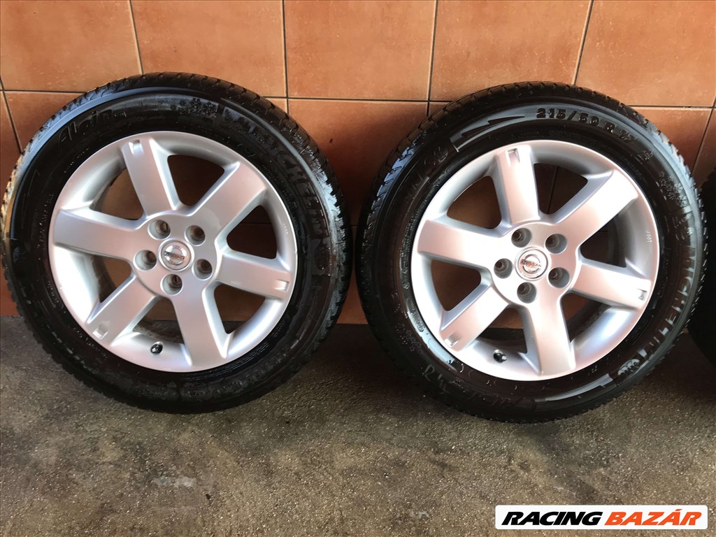  NISSAN QASHQAI 17" ALUFELNI 5X114,3 TÉLI 215/60R17 GUMIVAL OLCSÓN!!!!! 2. kép