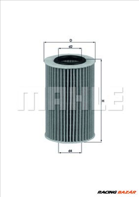 MAHLE ORIGINAL ox436d Olajszűrő - HYUNDAI, KIA
