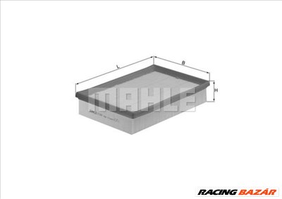 MAHLE ORIGINAL lx1044 Levegőszűrő - RENAULT, PEUGEOT, CITROEN