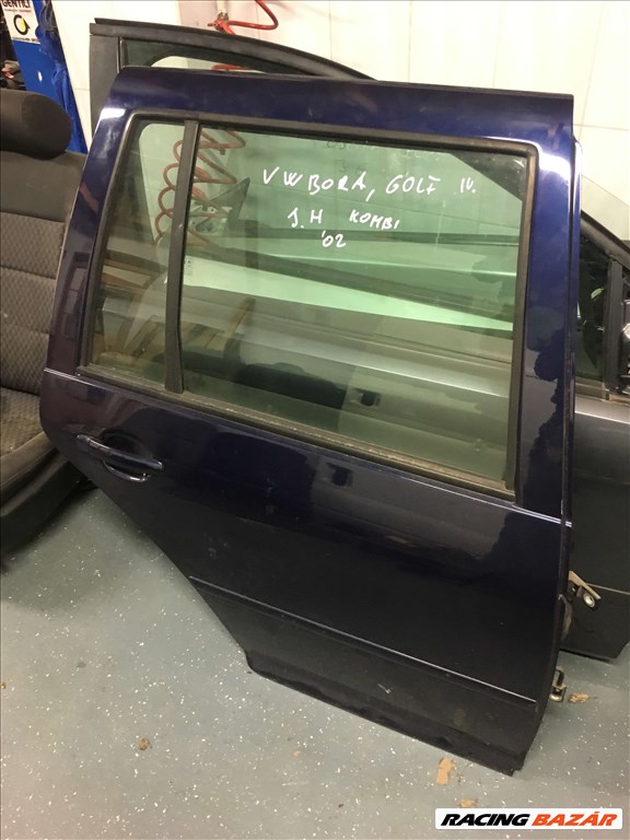 Volkswagen Golf IV. kombi jobb hátsó ajtó (kék) 1. kép