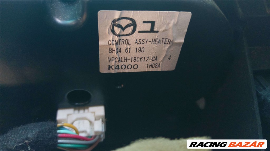 Mazda 3 BL Fűtés, Klíma vezérlő panel 2. kép
