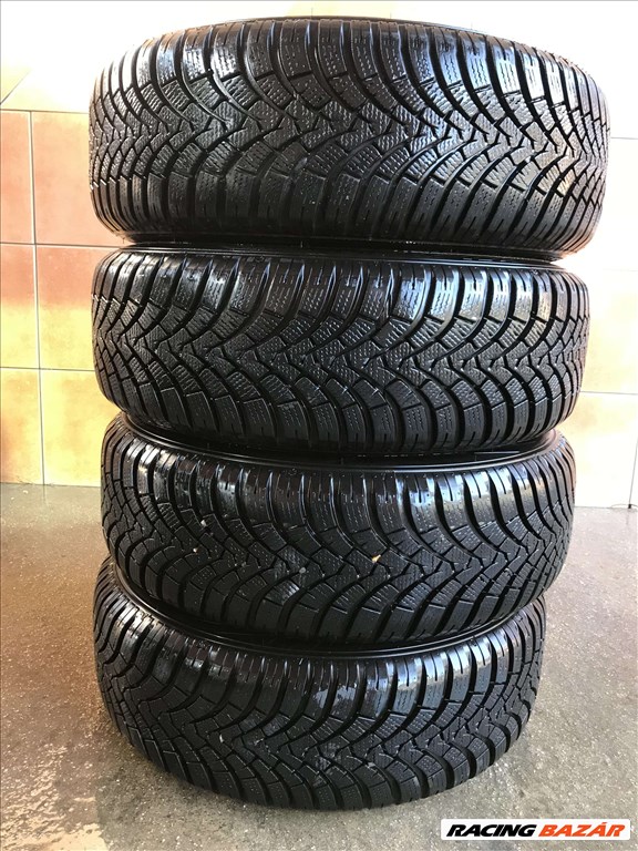  RENAUT CLIO 15" ALUFELNI 4X100 TÉLI 185/60R15 GUMIVAL OLCSÓN!!! 5. kép