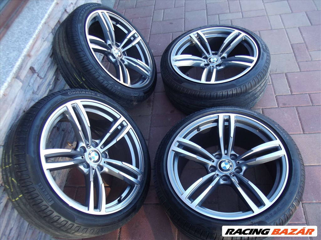 BMW M4 Alufelni F10-11 Pirelli ujszerű gumikkal 5. kép