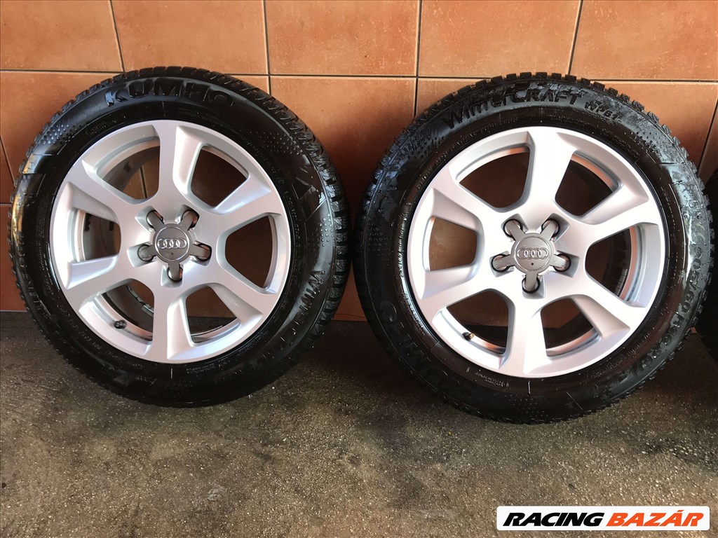  AUDI A6 16" ALUFELNI 5X112 TÉLI 205/60R16 GUMIVAL OLCSÓN!!! 2. kép