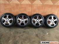 VW POLO 15" ALUFELNI 5X100 TÉLI 185/55R15 ÚJ GUMIKKAL OLCSÓN!!!!!