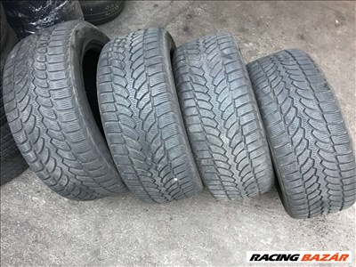 BMW F30 gyári 7X16-os 5X120-as ET31-es lemezfelni garnítúra eladó Bridgestone téligumival