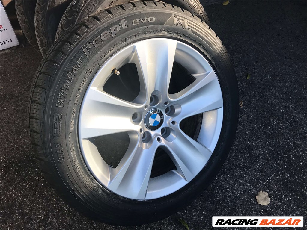 BMW F10 F11 F12 gyári Styling 327 8X17-es 5X120-as ET30-as könnyűfém felni garnítúra 2. kép