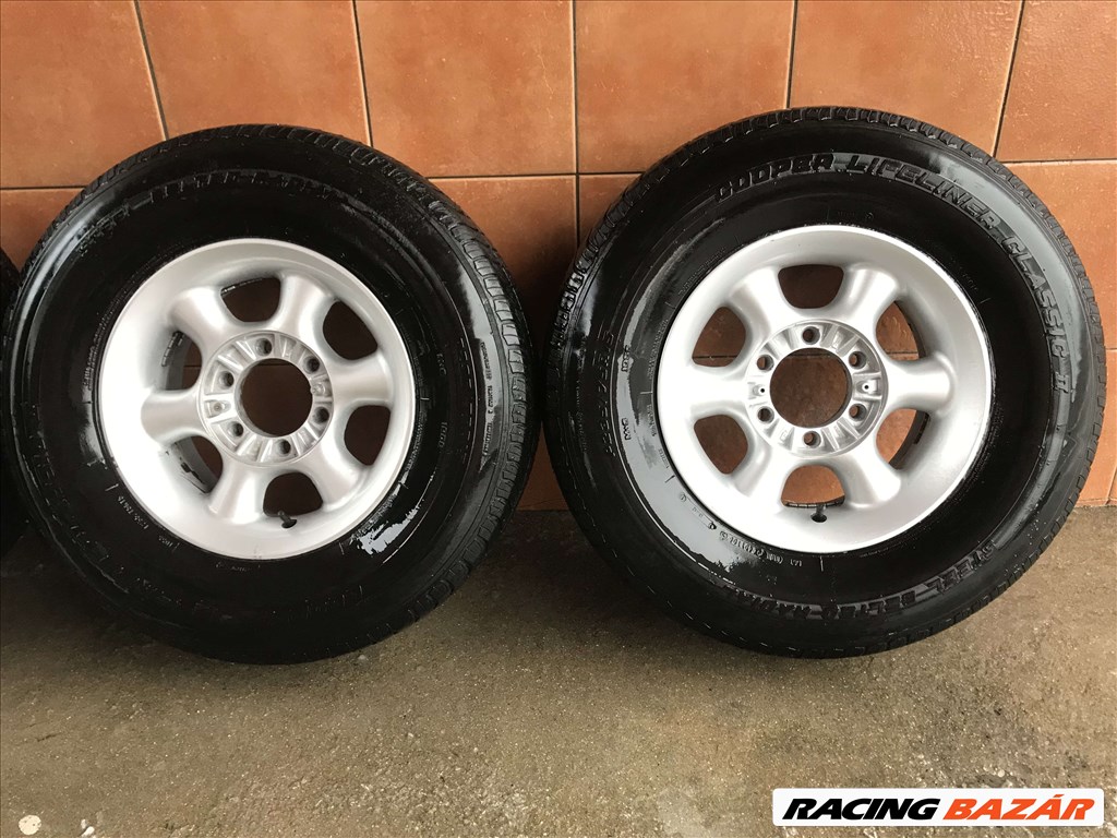  MITSUBISHI 15" ALUFELNI 6X139,7 NYÁRI 235/75R15 GUMIVAL OLCSÓN!!!! 3. kép