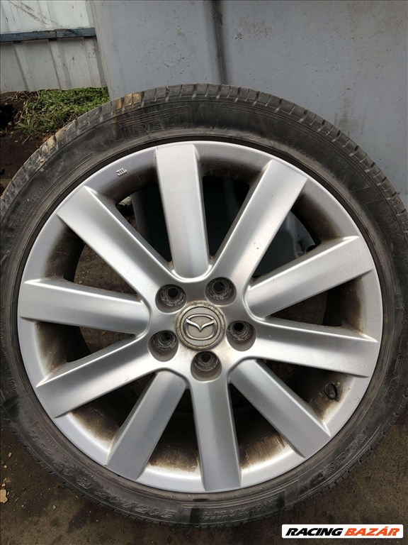  5x114.3 lyukosztású R18 használt (gyári felni) alufelni, rajta R18 gumi  3. kép