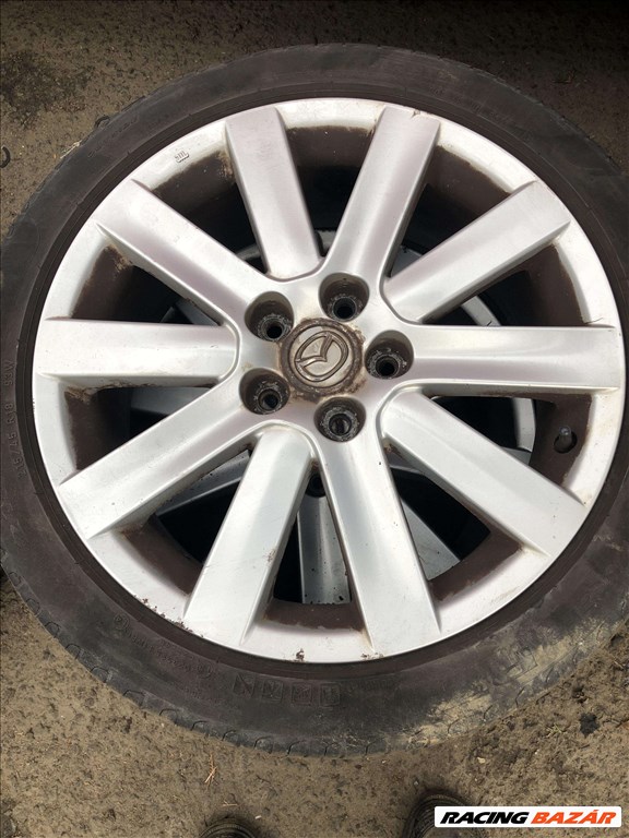  5x114.3 lyukosztású R18 használt (gyári felni) alufelni, rajta R18 gumi  4. kép