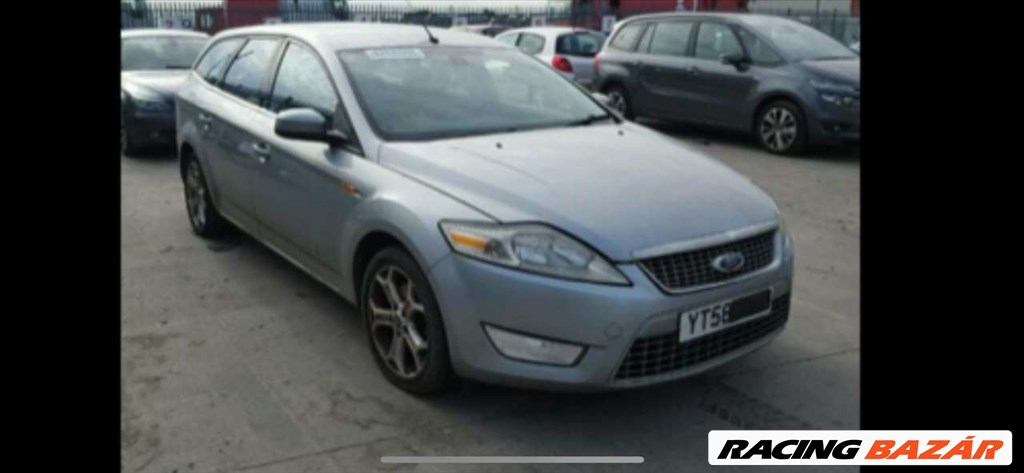 Ford mondeo mk4 motorháztető zárhíd homlokfal sárvédő ajtó lökhárító lámpa csomagtératjó vonóhorog  4. kép