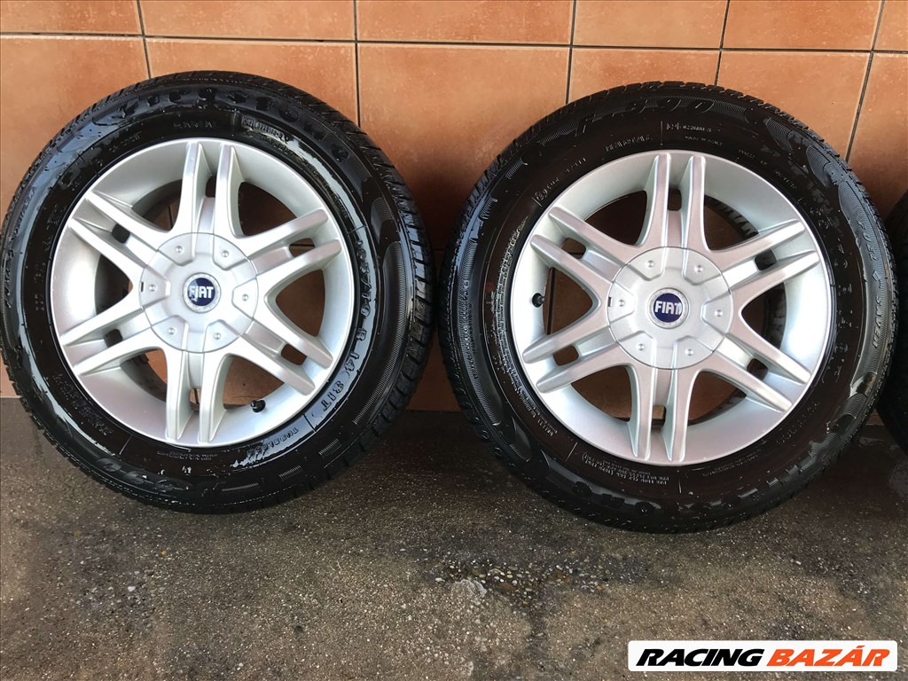  FIAT PUNTO 14" ALUFELNI 4X98 NYÁRI 165/70R14 GUMIVAL OLCSÓN!!!! 2. kép