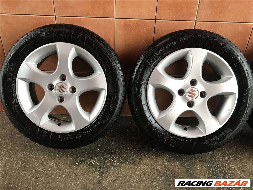  SUZUKI SWIFT 15" ALUFELNI 4X100 NYÁRI 185/60R15 GUMIVAL OLCSÓN!!!! 2. kép