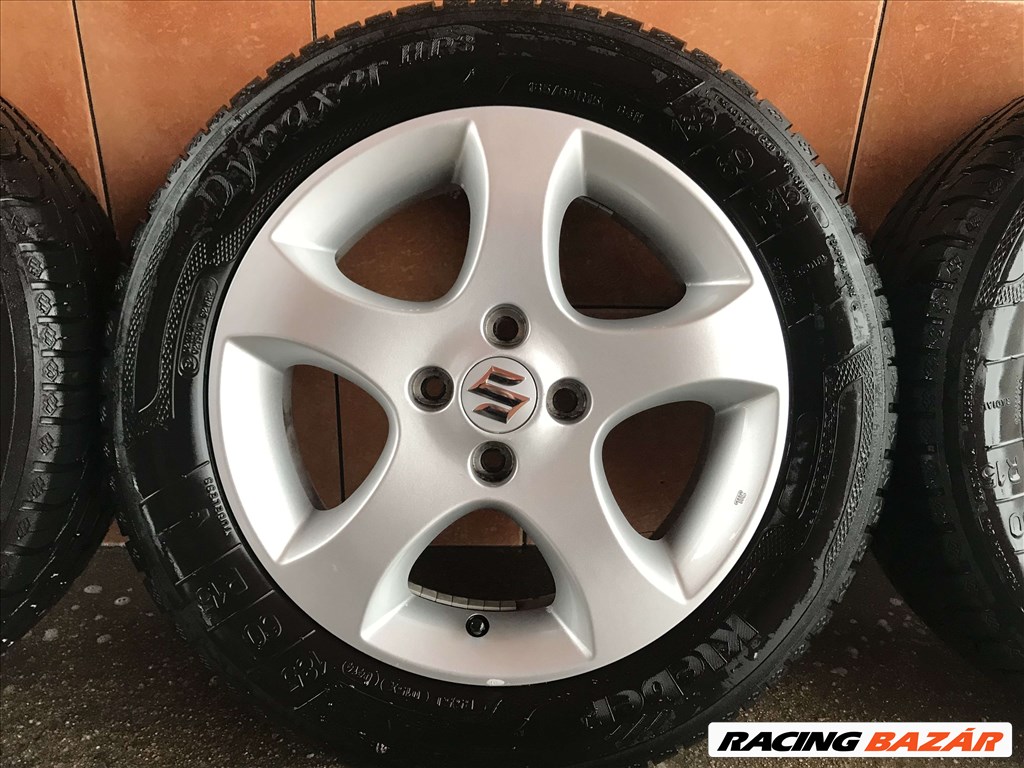  SUZUKI SWIFT 15" ALUFELNI 4X100 NYÁRI 185/60R15 GUMIVAL OLCSÓN!!!! 4. kép