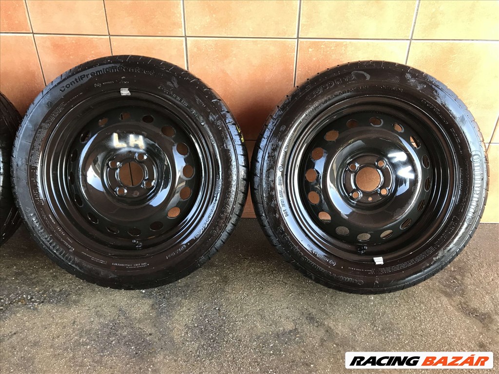  RENAULT CLIO 15" LEMEZFELNI 4X100 NYÁRI 185/60R15 GUMIVAL OLCSÓN!!! 3. kép