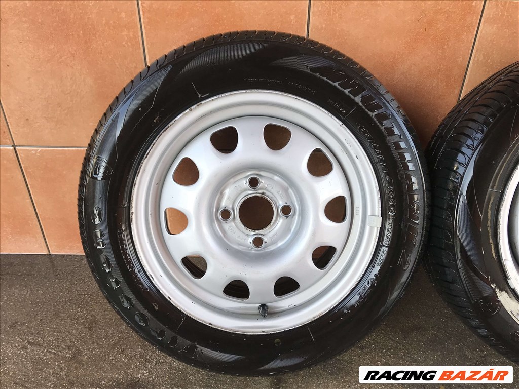  VW 14" LEMEZFELNI 4X100 NYÁRI 185/60R14 GUMIVAL OLCSÓN!!!! 4. kép