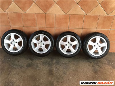  ENZO 15" ALUFELNI 4X100 TÉLI 185/55R15 GUMIVAL OLCSÓN!!!!